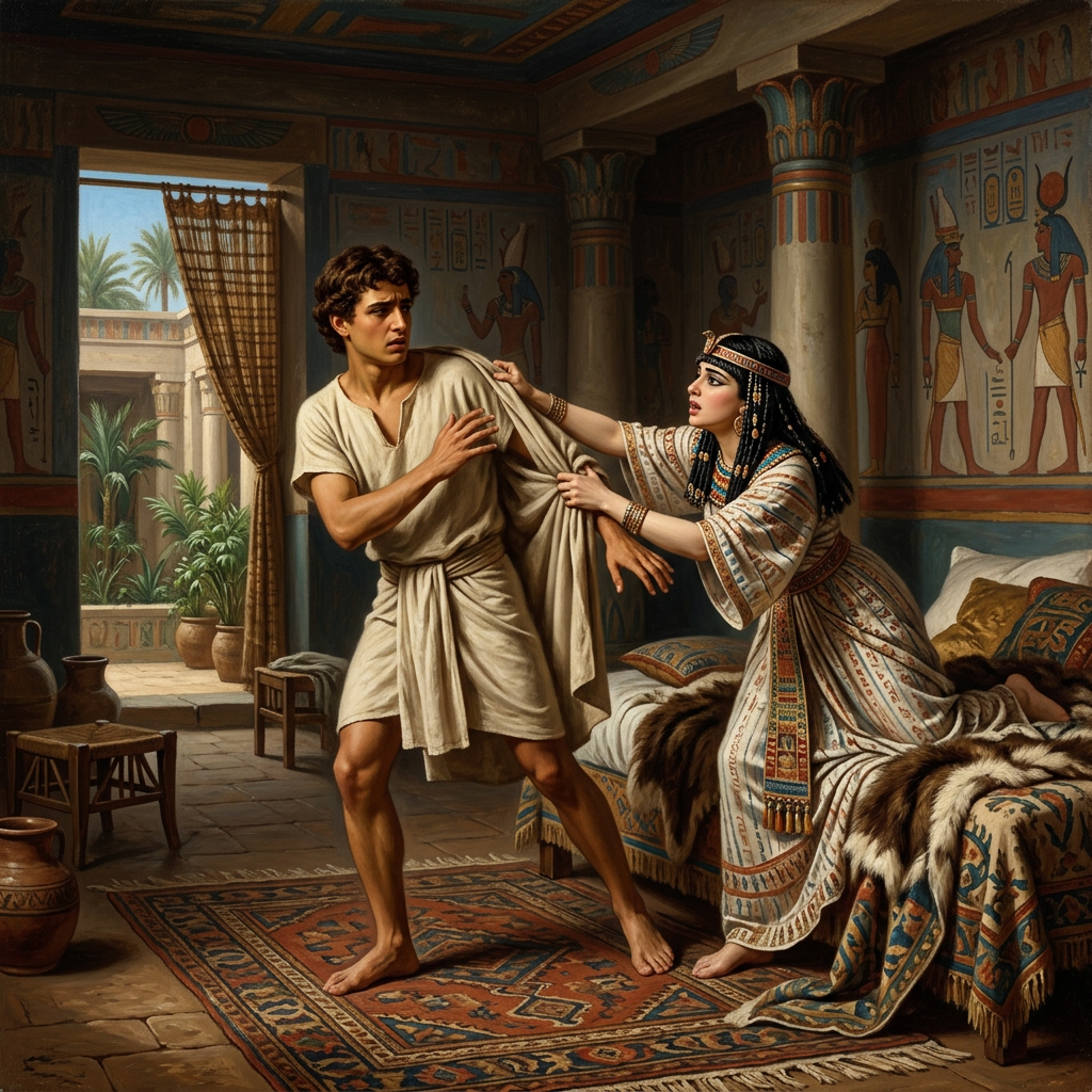 The Story of Joseph and Fleeing Temptation
