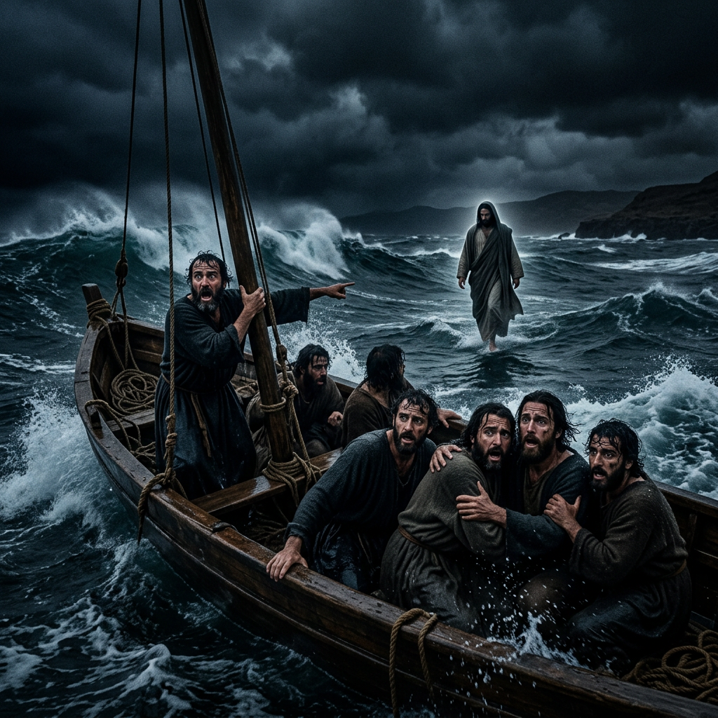 Why the Disciples Were Afraid When Jesus Came Walking on Water